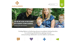 Desktop Screenshot of feedingmatters.org